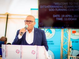 Ditshoswaneng Project Launch