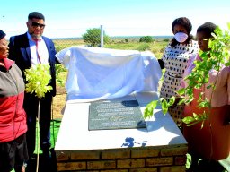 Joe Morolong Family House Handover