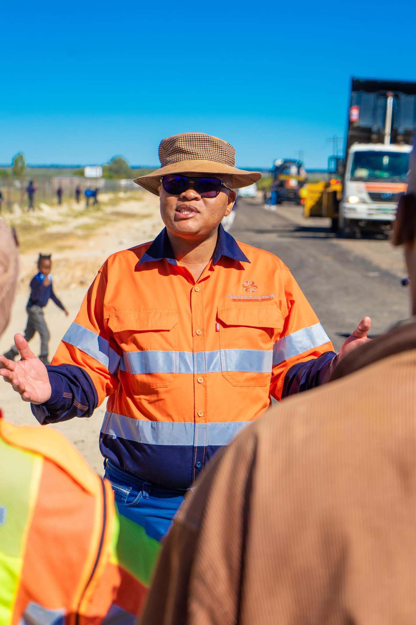 Construction of Tarred Road at Bothitong